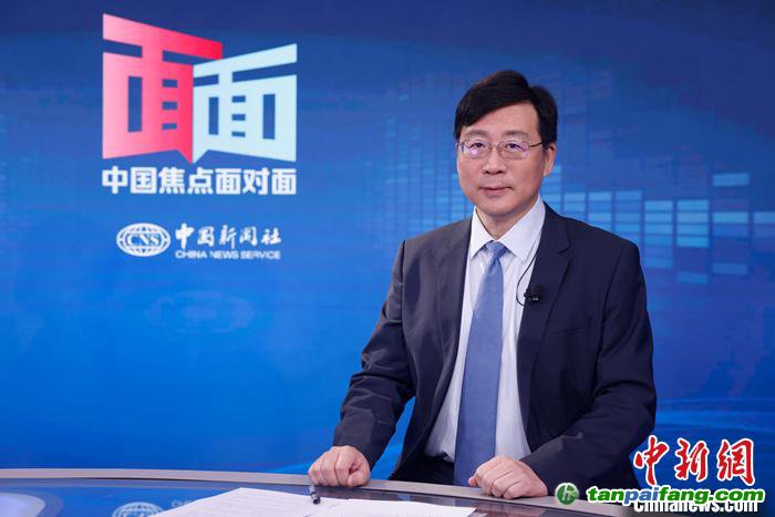 國家氣候變化專家委員會(huì)副主任、中國科學(xué)院科技戰(zhàn)略咨詢研究院研究員王毅日前在北京接受<a target='_blank'  data-cke-saved-href='/' href='/'>中新社</a>“中國焦點(diǎn)面對面”專訪。<a target='_blank'  data-cke-saved-href='/' href='/'>中新社</a>記者 蔣啟明 攝